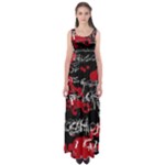 Emo Graffiti Empire Waist Maxi Dress