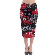 Midi Pencil Skirt 