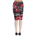 Midi Wrap Pencil Skirt 