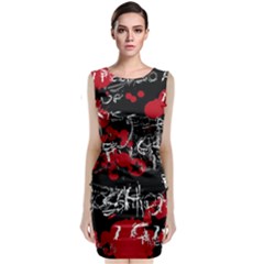 Sleeveless Velvet Midi Dress 