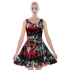 Velvet Skater Dress 