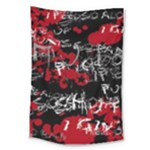 Emo Graffiti Large Tapestry