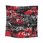 Emo Graffiti Square Tapestry (Small)