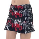 Emo Graffiti Tennis Skirt