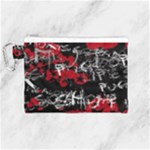 Emo Graffiti Canvas Cosmetic Bag (Medium)