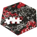 Wooden Puzzle Hexagon 