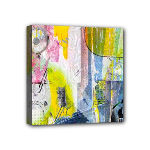 Graffiti Graphic Mini Canvas 4  x 4  (Stretched) from ArtsNow.com