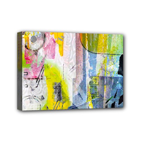 Graffiti Graphic Mini Canvas 7  x 5  (Stretched) from ArtsNow.com
