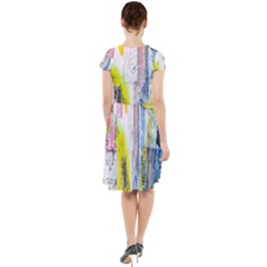 Cap Sleeve Midi Dress 