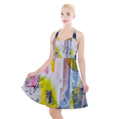 Halter Party Swing Dress  