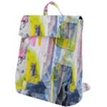 Graffiti Graphic Flap Top Backpack