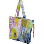 Graffiti Graphic Drawstring Tote Bag