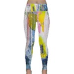 Graffiti Graphic Lightweight Velour Classic Yoga Leggings
