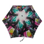 Graffiti Grunge Mini Folding Umbrella