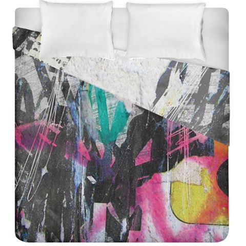 Graffiti Grunge Duvet Cover Double Side (King Size) from ArtsNow.com