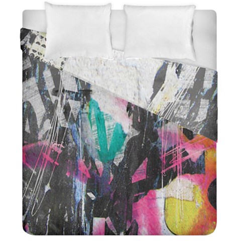 Graffiti Grunge Duvet Cover Double Side (California King Size) from ArtsNow.com