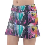 Graffiti Grunge Tennis Skirt