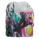 Graffiti Grunge Drawstring Pouch (XXXL)