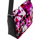 Flap Closure Messenger Bag (L) 