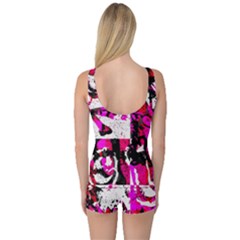 One Piece Boyleg Swimsuit 