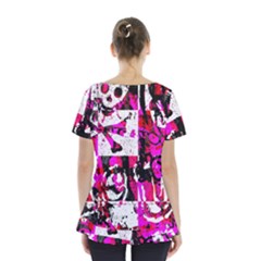 Skirt Hem Sports Top 
