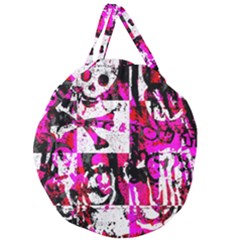 Giant Round Zipper Tote 