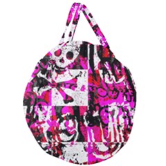 Giant Round Zipper Tote 