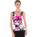 Pink Star Splatter Tank Top