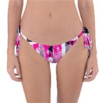 Pink Star Splatter Reversible Bikini Bottom