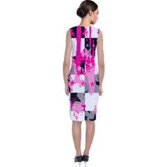 Sleeveless Velvet Midi Dress 
