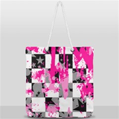 Full Print Rope Handle Tote (Large) 