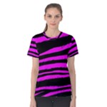 Pink Zebra Women s Cotton Tee