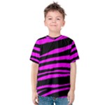 Pink Zebra Kids  Cotton Tee