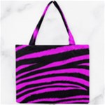 Pink Zebra Mini Tote Bag