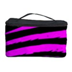 Pink Zebra Cosmetic Storage Case