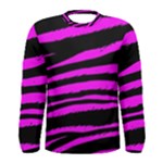Pink Zebra Men s Long Sleeve Tee