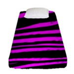 Pink Zebra Fitted Sheet (Single Size)
