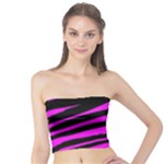 Pink Zebra Tube Top