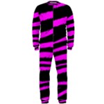 Pink Zebra OnePiece Jumpsuit (Men)