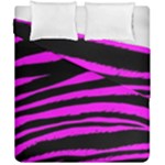 Pink Zebra Duvet Cover Double Side (California King Size)