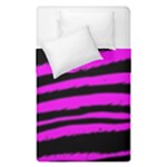 Pink Zebra Duvet Cover Double Side (Single Size)