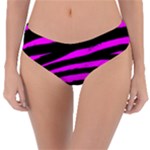 Pink Zebra Reversible Classic Bikini Bottoms