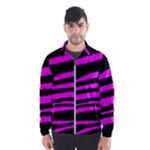 Pink Zebra Men s Windbreaker