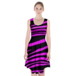 Pink Zebra Racerback Midi Dress