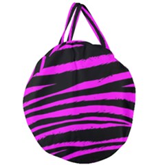 Giant Round Zipper Tote 