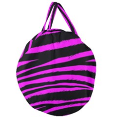 Giant Round Zipper Tote 