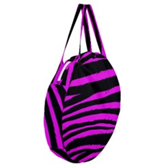 Giant Round Zipper Tote 