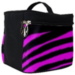 Pink Zebra Make Up Travel Bag (Big)