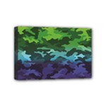 Rainbow Camouflage Mini Canvas 6  x 4  (Stretched)
