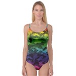 Rainbow Camouflage Camisole Leotard 